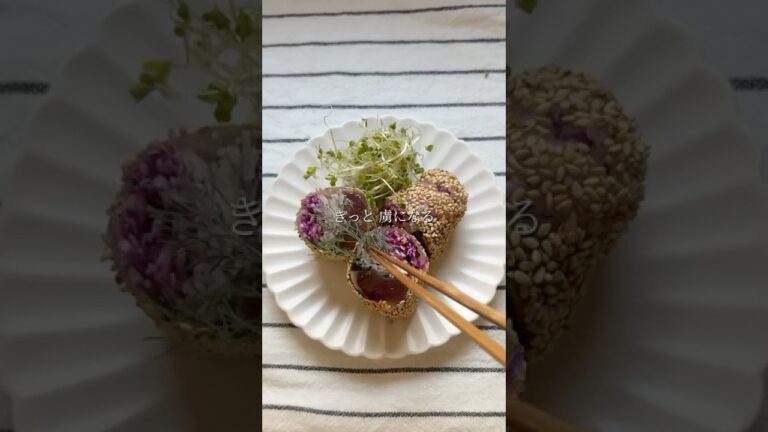 おもてなしにも✨️胡麻たっぷり 生春巻き🌿‬