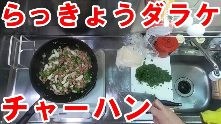 大成功っ【らっきょう】ダラケチャーハンっ