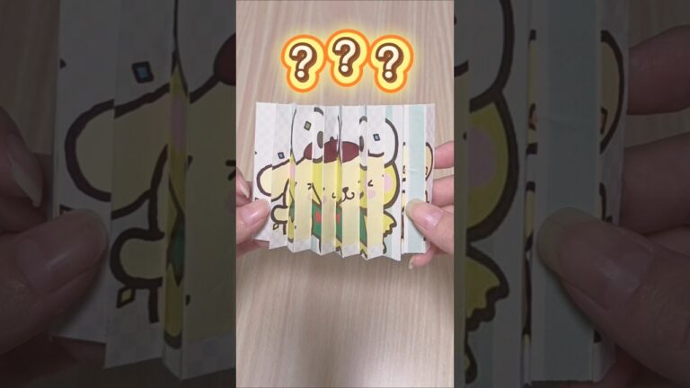 何のキャラクター？#shorts#簡単#折り紙#100均#diy#craft#プレゼント#キャラクター#可愛い#流行り