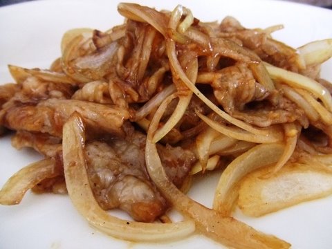 Ginger sauce pork recipe 中華風しょうが焼きのレシピ・作り方