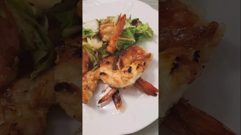 エビ&白菜の炒めもの