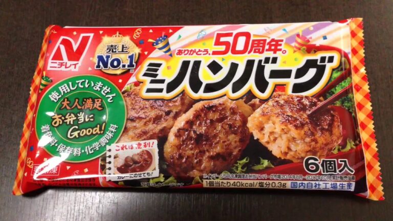 ニチレイ お弁当にGood!® ミニハンバーグ（＋ＰＢビール）！vol.1/4（表紙）