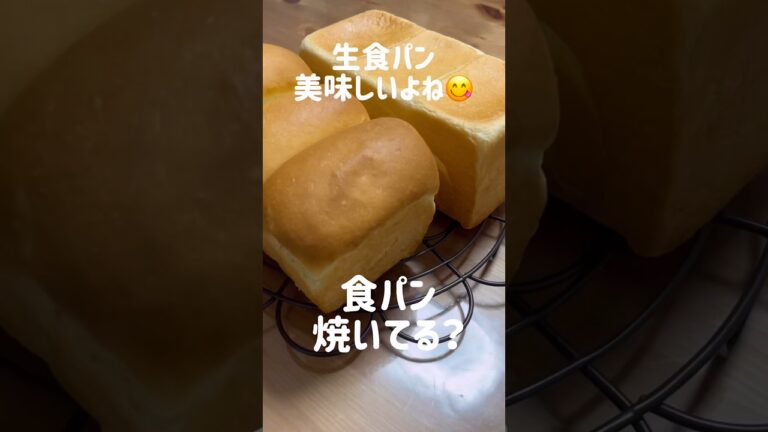 「乃が美」みたいな高級生食パン作ったよ/角食パンは8分目まで発酵させてね #パン #パンレシピ #簡単レシピ #生食パン #食パン