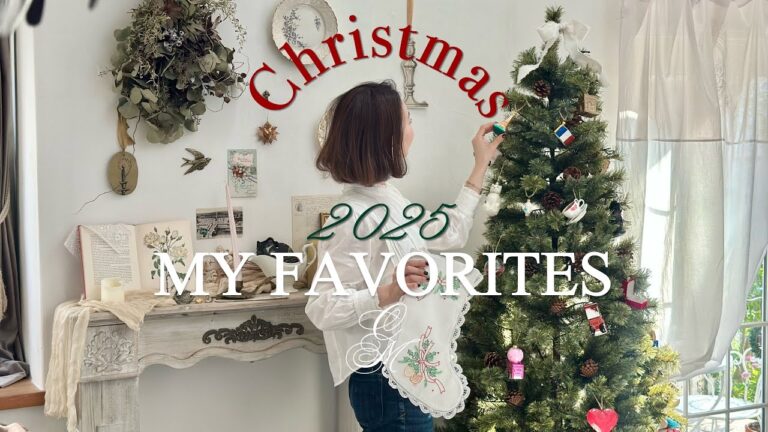 おすすめのクリスマスツリー&オーナメント🎄選び方やアンティーク雑貨の飾り付けのアイディア