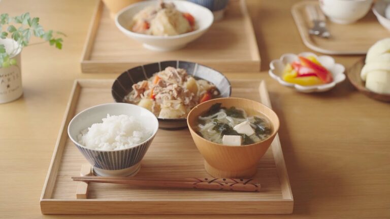 肉じゃが｜今日の朝ごはん