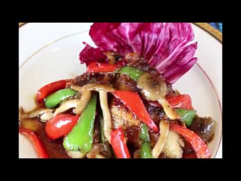 桷志田黒酢レシピ「白身魚の食べる黒酢ソースがけ」