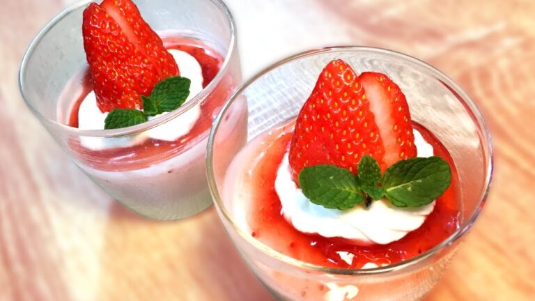 イチゴヨーグルトムースの作り方