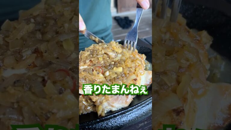 大量の玉ねぎを料理人の相方にいきなり渡して作ってもらう料理がうまい。