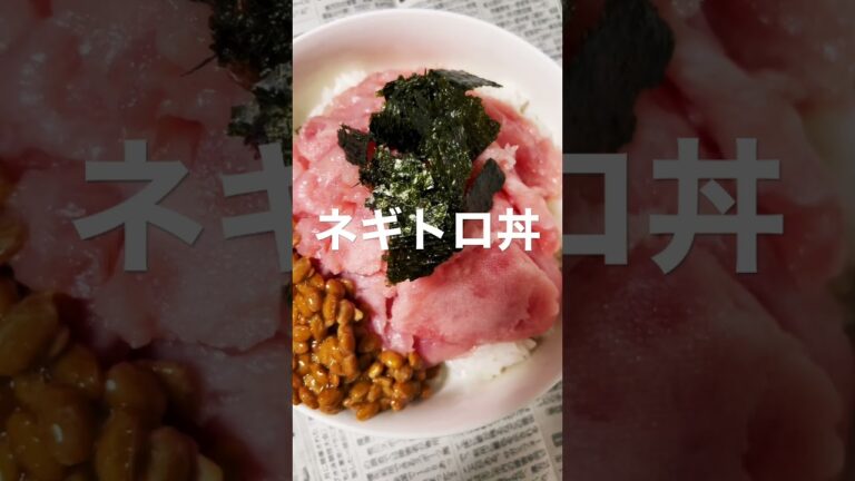 ネギトロ丼