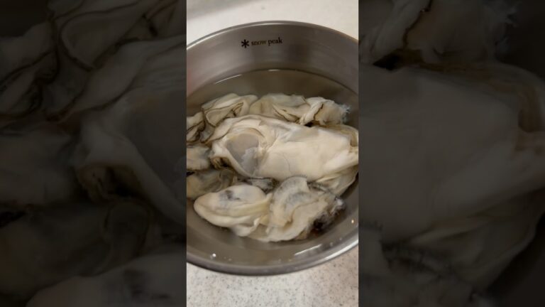 【1分でわかる】今が旬の牡蠣のペペロンチーノ　#short