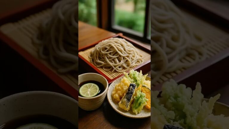 【天せいろ】若女将の今日の一杯 #北海道 #そば #shorts