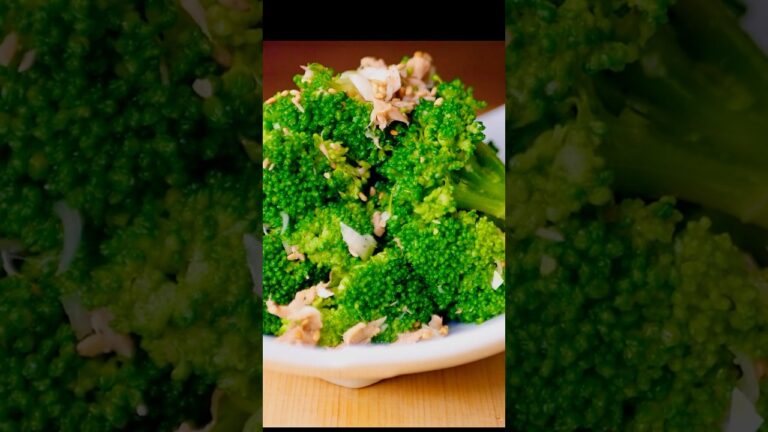 ヘルシーで美味しい！【ブロッコリーナムルの作り方】＃ナムル　＃ヘルシーレシピ　#ブロッコリーレシピ