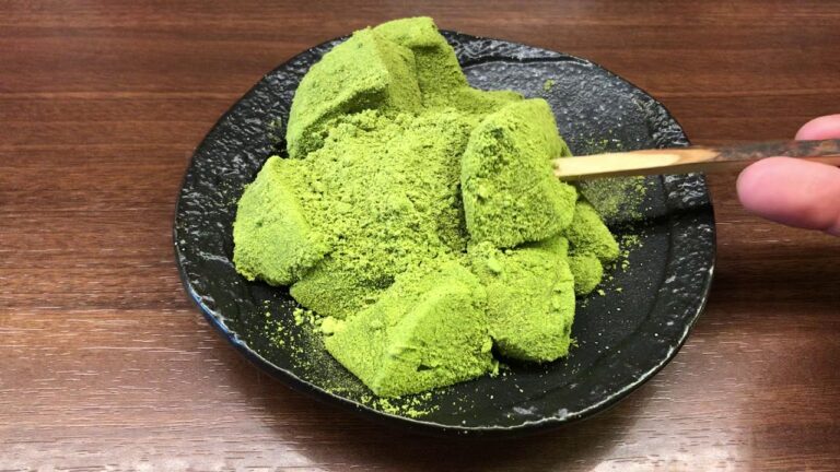 ふじや茶舗の抹茶わらび餅