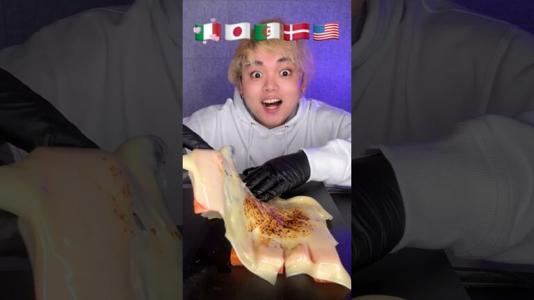 ASMR 炙りチーズサーモンが美味すぎたねん🥺🐟🧀 #mukbang