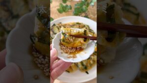 豆腐にらチヂミ