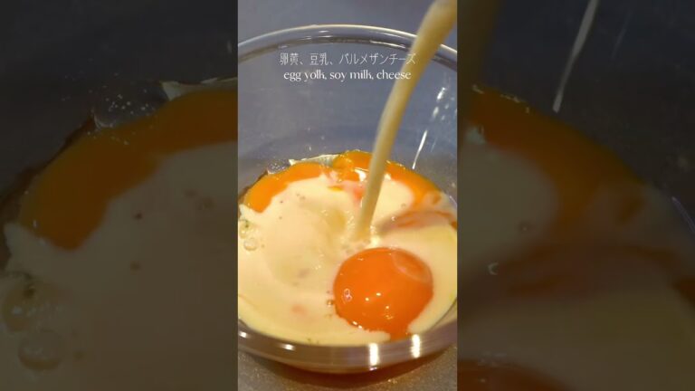 【ブロッコリーカルボナーラ】#簡単レシピ #パスタ