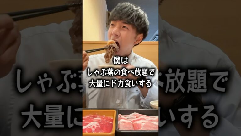 【ぼっち飯】しゃぶ葉の食べ放題で大量の肉をドカ食いしたら幸せすぎた。 #PR #しゃぶ葉 #ラムしゃぶ #アヒージョだし