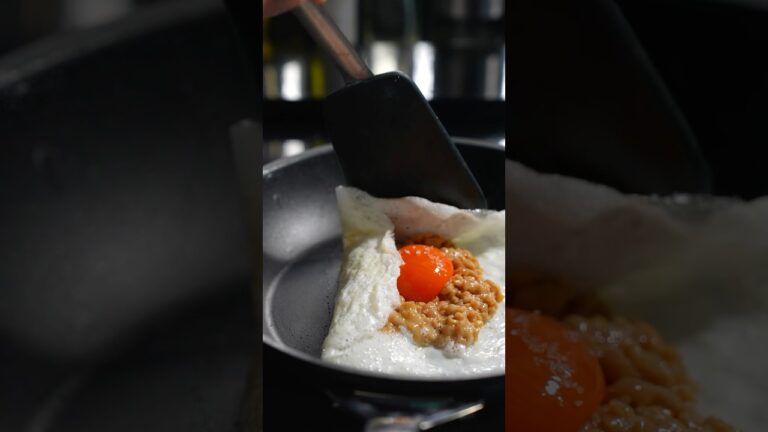 フレンチのシェフが本気で目玉焼き丼を作ると、こうなる。#shorts