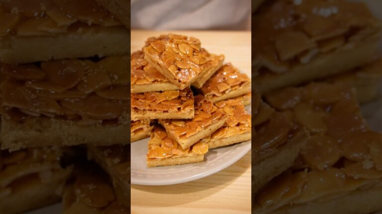 レシピはコメント欄に書いておきます！#バレンタイン #簡単 #可愛い #おしゃれ #大量生産 #レシピ #フロランタン #お菓子作り