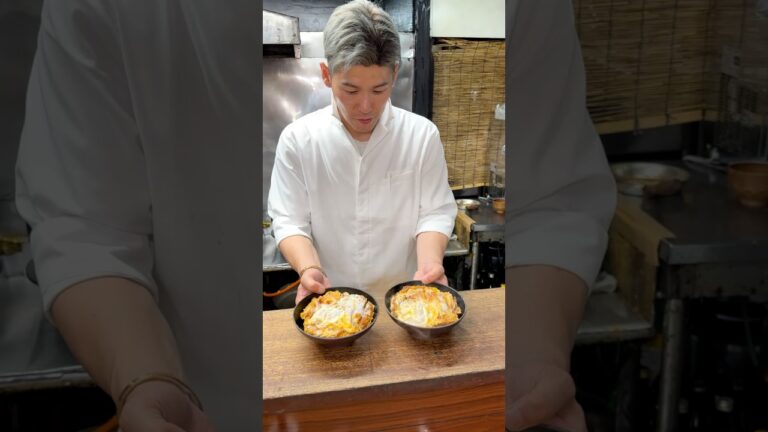 老舗食堂の絶品カツ丼 #shorts