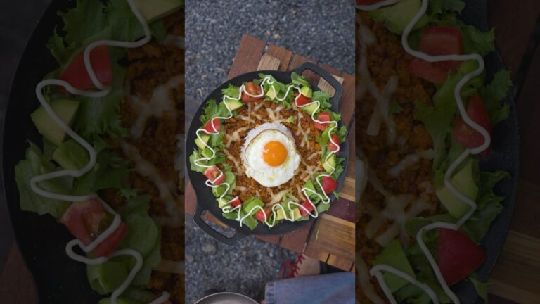 ワンパンタコライス（レシピは説明欄に記載）