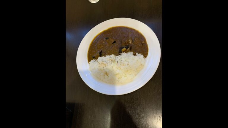 茄子と挽肉のカレー