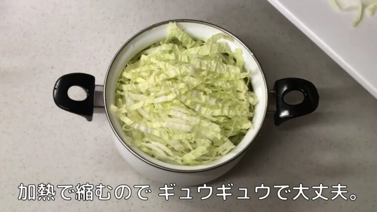 15分で作る♡白菜だけの シチュー