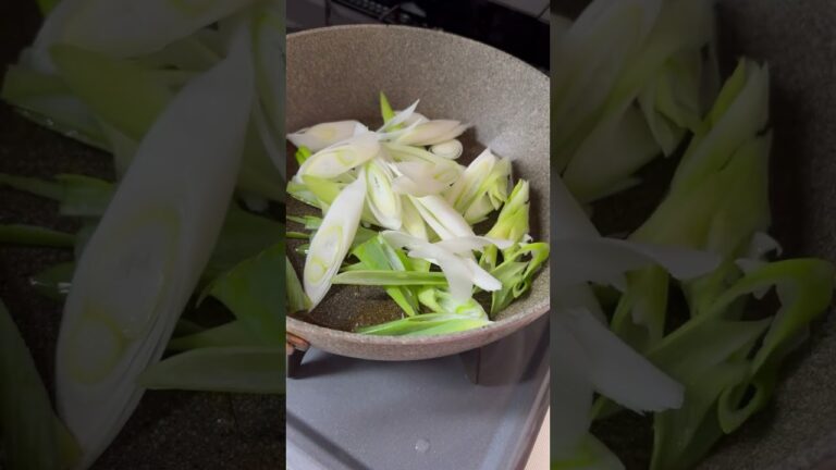 長ねぎのうま塩炒め #料理 #簡単レシピ #shorts