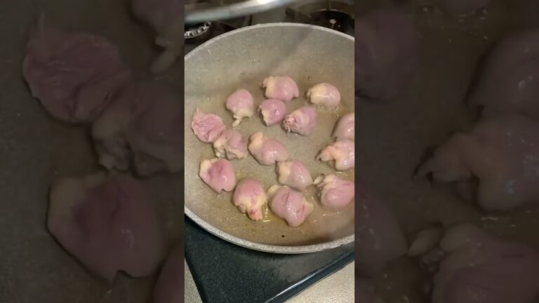 酒が欲しくなる🍶若鶏のハツ塩七味焼き#shorts