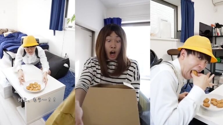 親子でナゲット争奪戦！勝者は・・・？#shorts