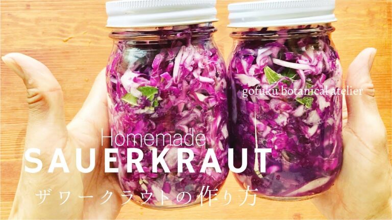 ドイツの伝統発酵食　キャベツの酢漬け / ザワークラウトの作り方