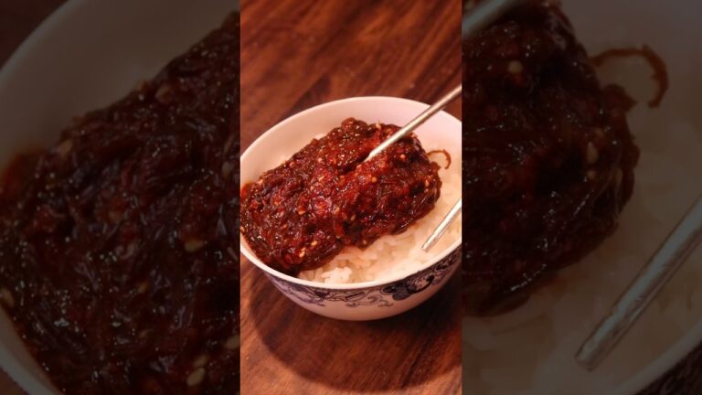 韓国人が作るもずくキムチ