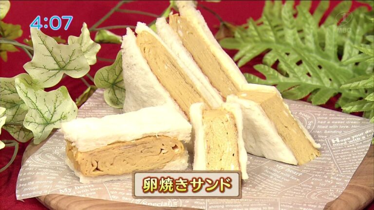旬をまるごといただきレシピ　「卵焼きサンド」