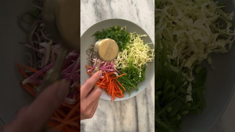 Quick Yuzu Salmon Noodle Salad