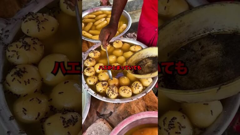 インドの屋台が地球に優しすぎる#インド