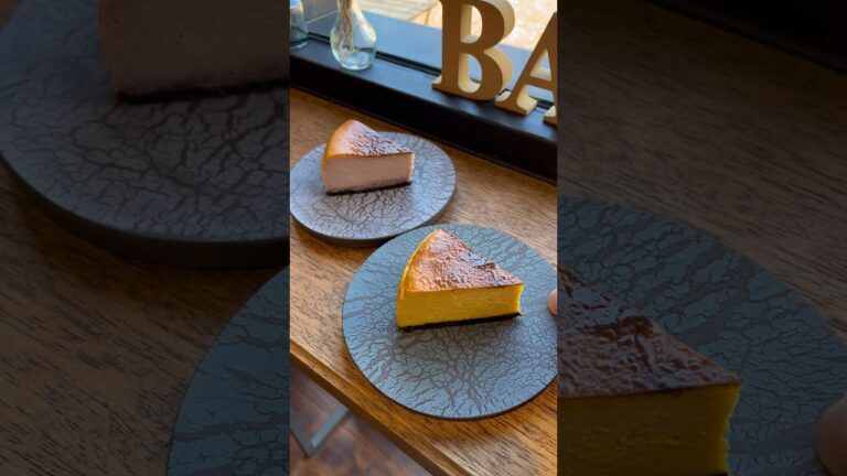 【GROOVY CAFE】📌富山・濃厚かぼちゃのチーズケーキ・紫芋のスイートポテトのチーズケーキ富山県立山にあるカフェ☕️#カフェ #富山県 #チーズケーキ #秋スイーツ  #スイーツ男子