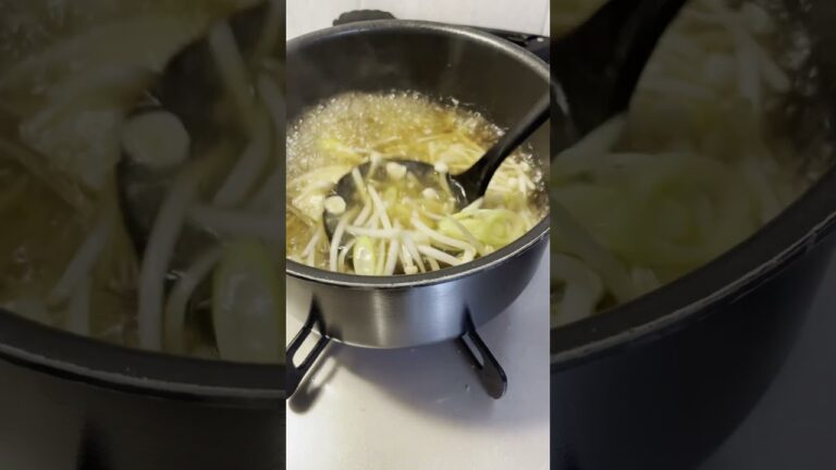 【料理】ネギとえのきの中華スープ #cooking #納品 #food  #料理