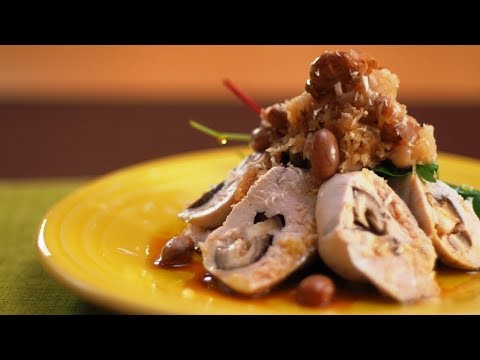 26 うずら豆と鶏肉の大根おろしぽん酢和え