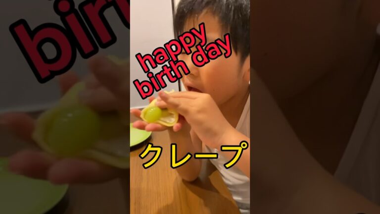 モッチモチやでタピオカ生地の簡単クレープ#shorts #スイーツ#子育て