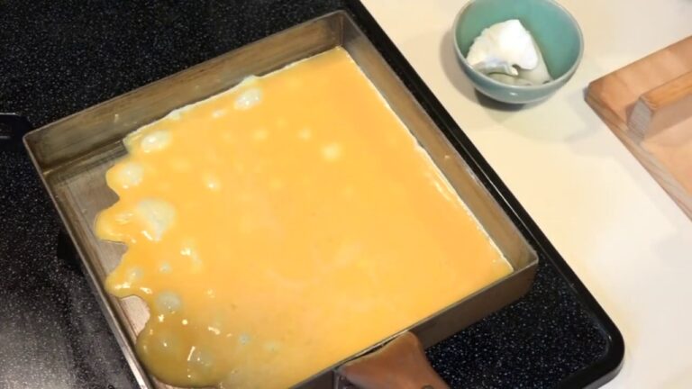 銅製の玉子焼き器の使い方 美味しい厚焼き玉子の作り方 How to Make Tamagoyaki (Japanese Rolled Omelette) with Copper Square pan.