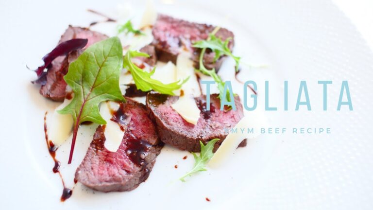 牛肉のタリアータ｜Tagliata