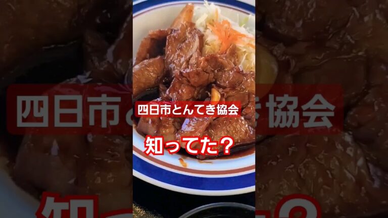【四日市】とんてき定食【名物】#三重県 #B級グルメ #毎日投稿 22日目