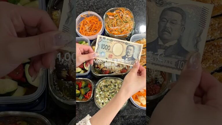 1,000円分の夏野菜で副菜8品 #cooking #料理 #夏 #レシピ #簡単レシピ