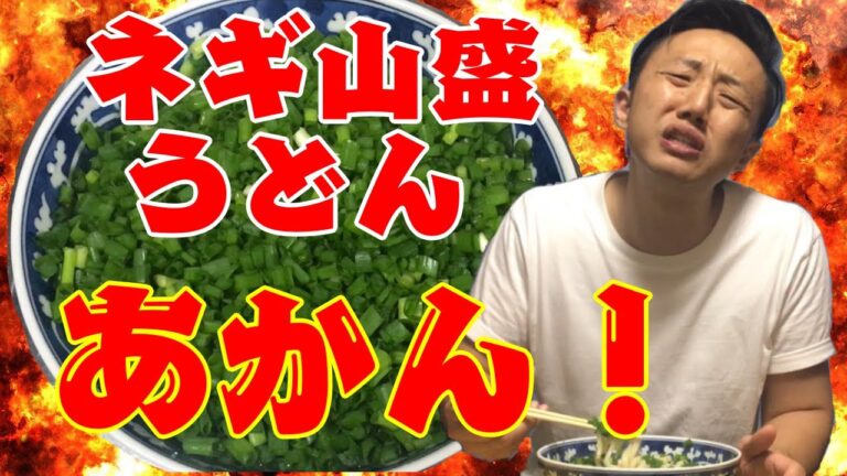 【検証】ネギだく讃岐うどんは本当にうまいのか、実際にやってみた！