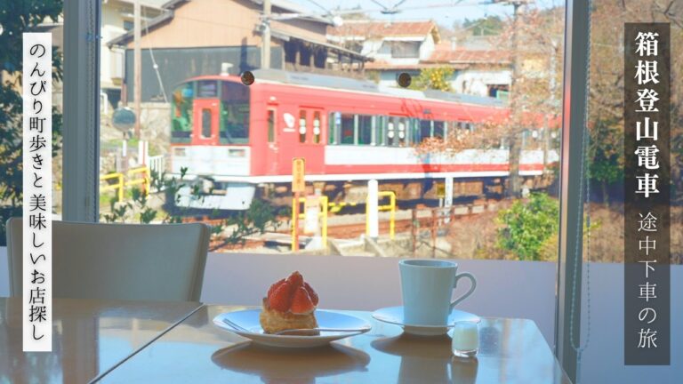 【箱根登山電車 途中下車の旅】小田原～箱根湯本編、ローカル線で見つけるお気に入りの場所