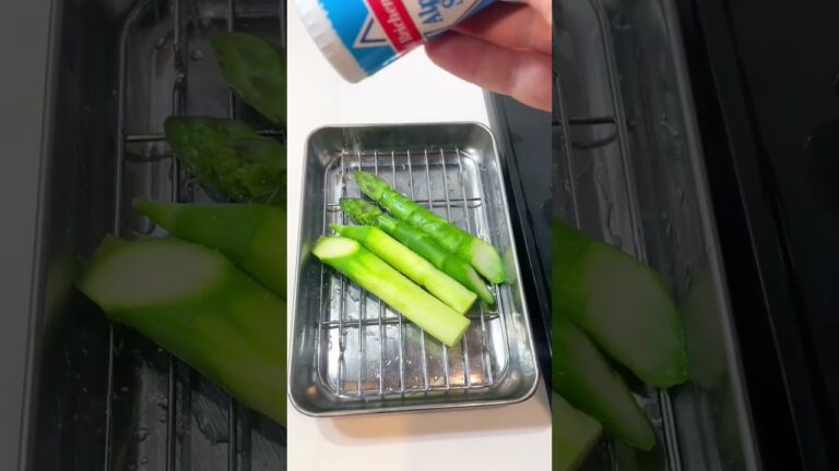 アスパラ&ポーチドエッグ #shorts 詳しくはコメント欄✅