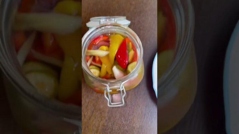 【夏野菜ピクルス】本格的なのに簡単！絶品のピクルスの作り方#簡単レシピ#簡単料理#夏野菜#ピクルス#家庭菜園