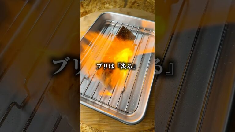ブリの炙りでぼっちめし #shorts