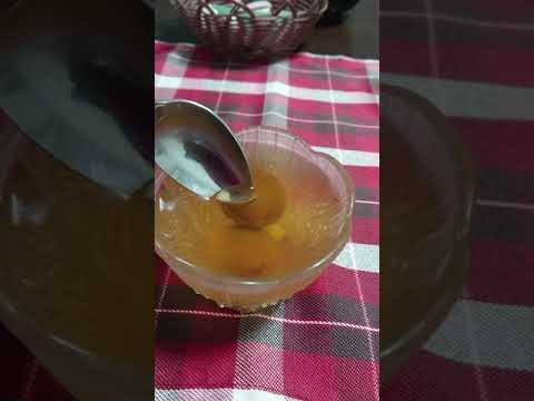 梅酒ゼリー作ってみた