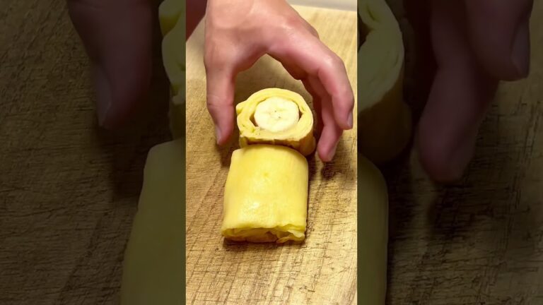 バナナロールクレープ